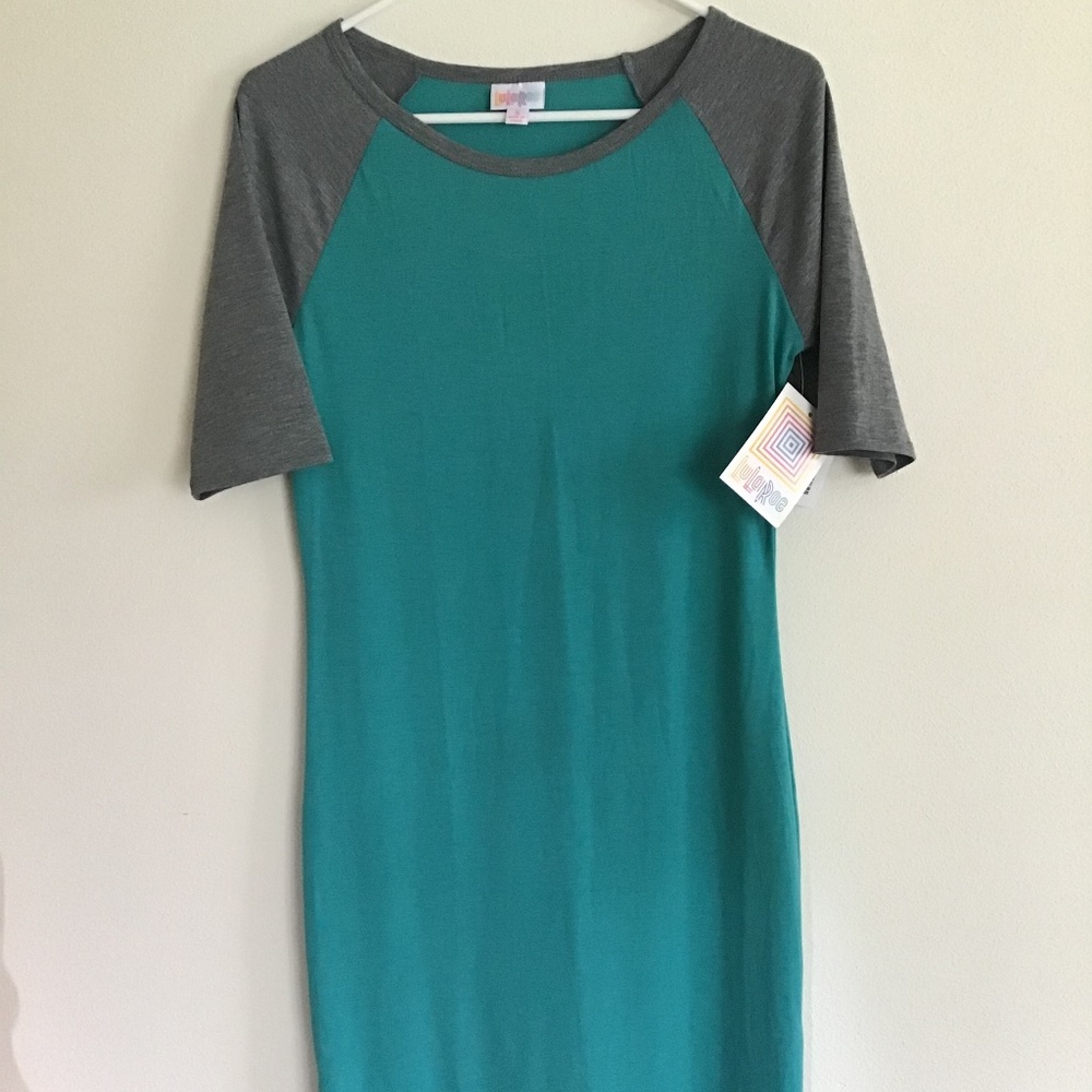 LuLaRoe Julia Dress size S